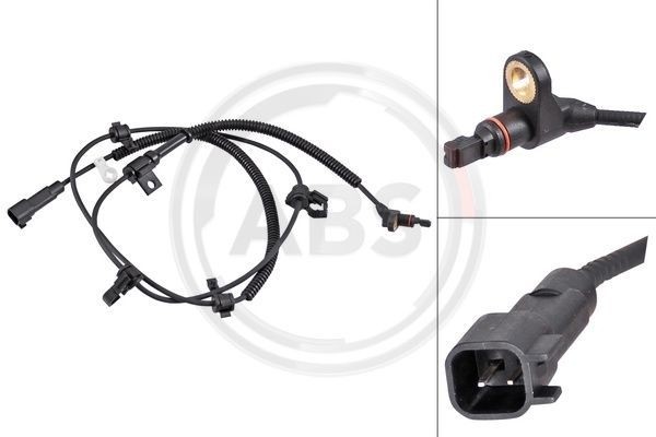 Fits A.B.S. 31817 Sensor, wheel speed  ⭐UK Stock⭐