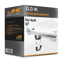 für Audi Q7 03.2006-01.2016 G.D.W. AnhäNgekupplung Abnehmbar NEU