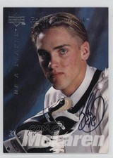 1995-96 Upper Deck Be a Player Auto Kyle McLaren #S173 Auto 0ps8