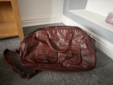 Gusti Leder German Tan Cognac Goat's Leather shoulder bag 