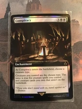 MTG Conspiracy FOIL Extended Art Assassin's Creed ACR 0162 Rare NM