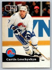 1991-92 Pro Set #198 Curtis Leschyshyn