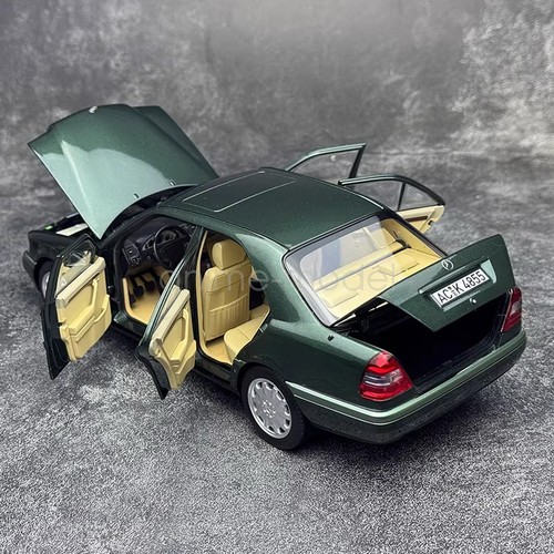Norev 1/18 Scale For Mercedes-Benz C-Class 1993 Green DieCast Toy Collection - Picture 6 of 7