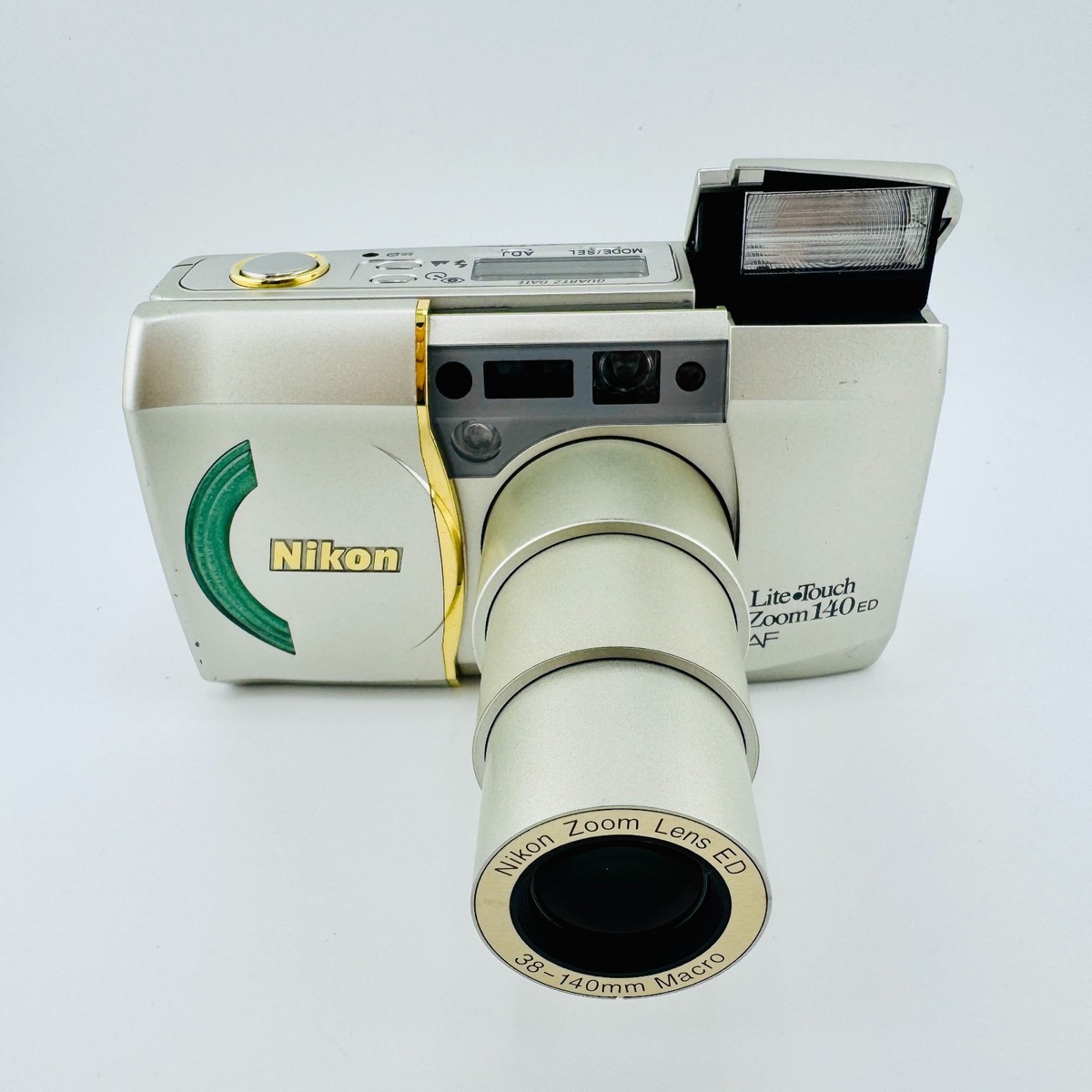 Nikon Lite Touch Zoom 140 ED QD 35mm Point & Shoot Film