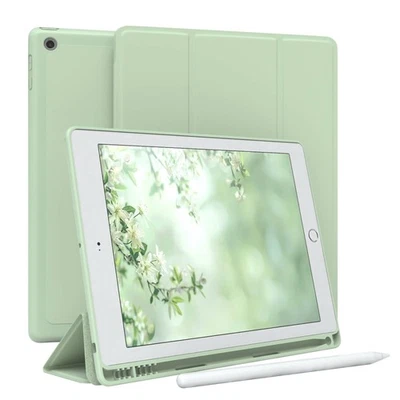 Für Apple iPad 5. / 6. Generation Smartcase mit Touchpen Halterung Tablet Grün - Bild 1 von 4