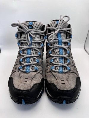 MERRELL Women's Crosslander 2 Charcoal/Tahoe Mid Hiking Boots Size 7 - J035762