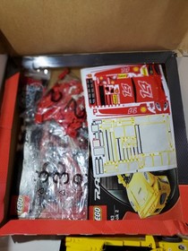 LEGO Racers Set #8143 Ferrari F430 Challenge Complete Yellow Built Red Parts New