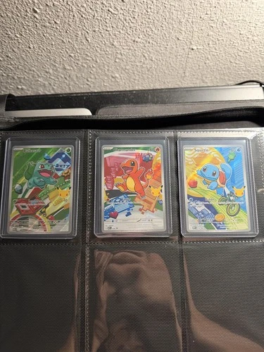 Pokemon First Partner Illustration Kanto Bulbasaur Charmander Squirtle 37 38 39