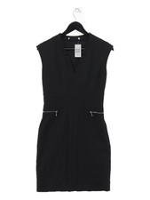 Karen Millen Bodycon Midi Dress M in Black