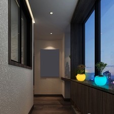 Color Changing LED Planter Pot For Succulents Indoor Gardening Home Decoration