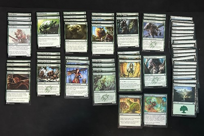 #ad #ad Pauper Mono Green Stompy MTG Magic 60 Card Deck $11.99