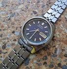 Vintage Seiko Actus 21 Jewels Automatic 7019 7060 December 1972 Kanji JDM Blue