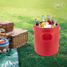 2PCS 20L Cold Hot Insulated Beverage Dispenser, Cold Hot Drink Dispenser