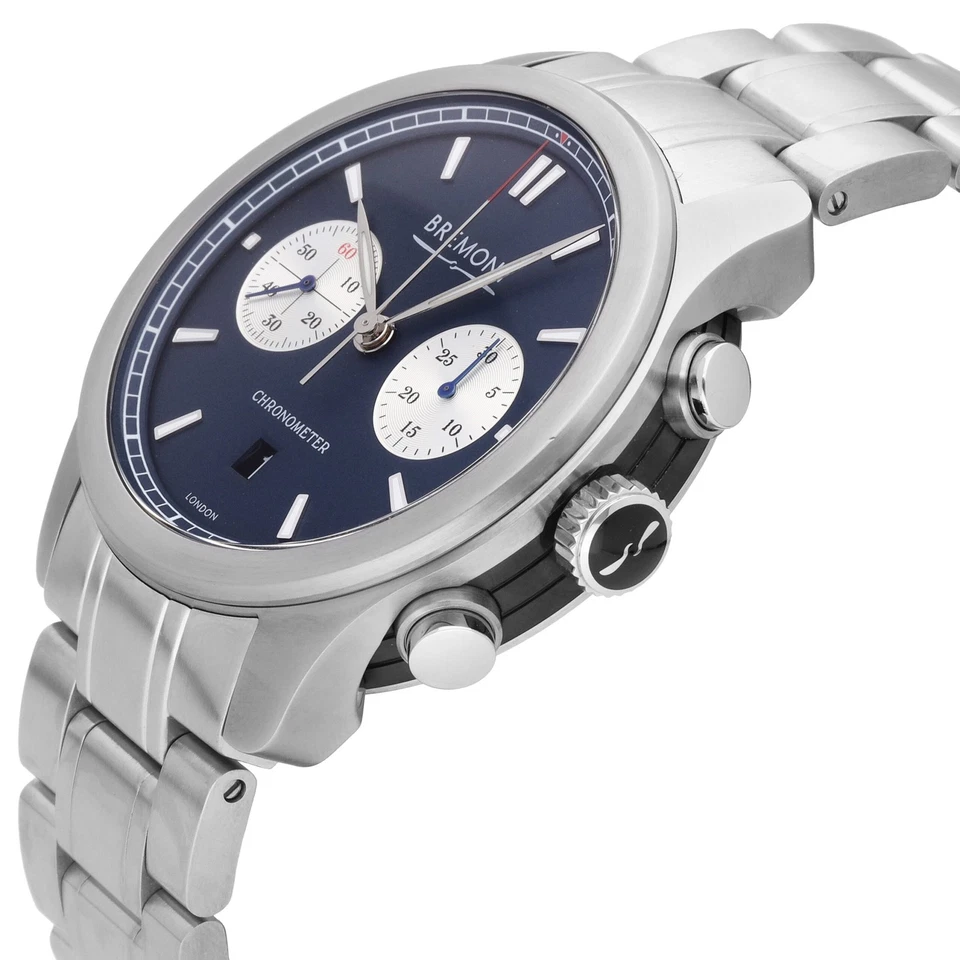 Bremont ALT1-C Stainless Steel Blue Dial 43mm Automatic Men's Watch ALT1-C-BL-B - Image 2 of 4