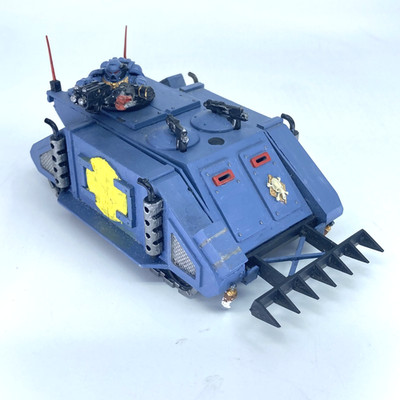 Space Wolves Rhino 2. Edition - bemalt - Space Marines Warhammer 40k GW C8086