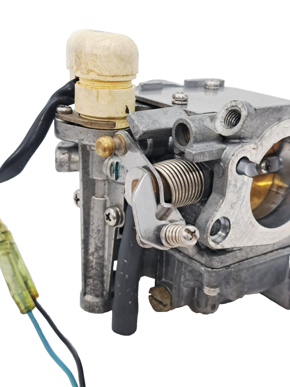 YAMAHA 2003 F90 OUTBOARD OEM CARBURETOR ASSY 3 | 67F-14903-31-00 SONIC CLEANED