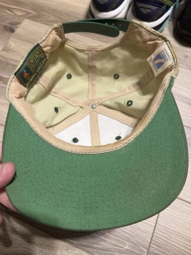 Vintage 1996 Atlanta Olympics Logo Athletic Shark-tooth Snapback Cap Hat RARE image 4