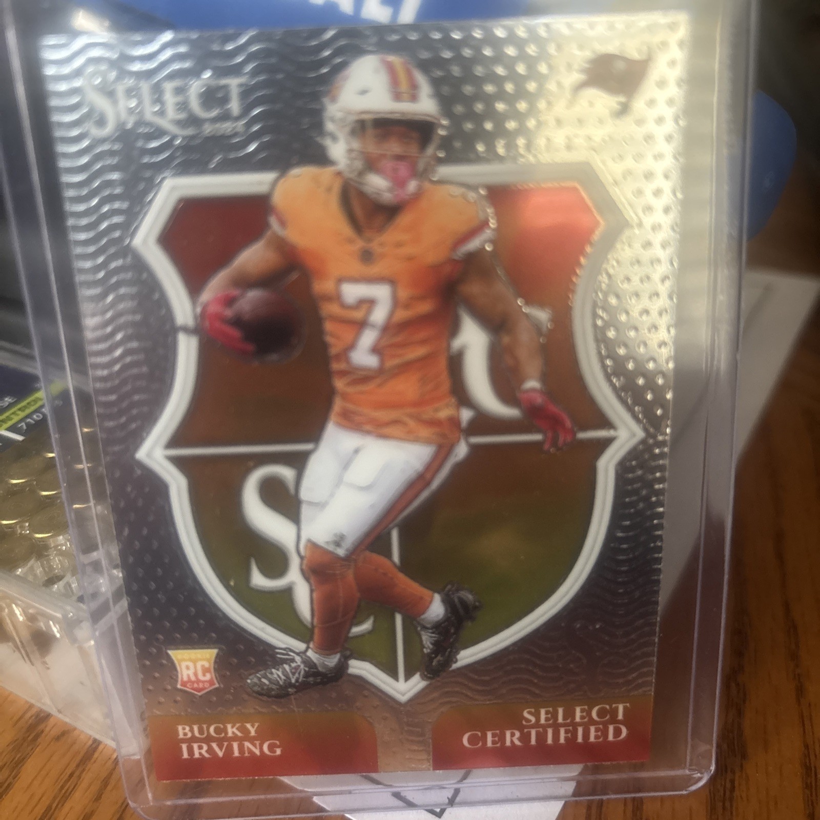 2024 Panini Select - Select Certified Rookies Bucky Irving #21 Silver Prizm (RC)