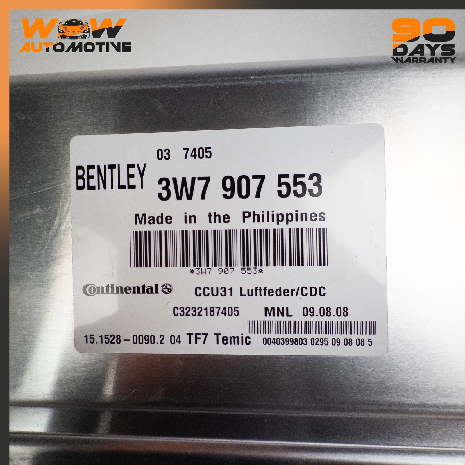 Bentley Continental GT Speed 2007-2011 Rear Left Air suspension module