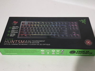Razer Huntsman Tournament Edition TKL Gaming Keyboard Linear Optical Switch READ