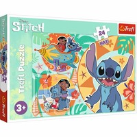 Trefl Maxi Puzzle Lilo & Stitch Kinderpuzzle Kinder 24 Teile 60 X 40 Cm 14365