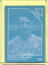 1/1 ERNIE LOMBARDI 1993 CONLON PRINTING PLATE 1939 BACKSTOPS CINCINNATI REDS