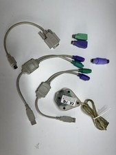 Konvolut mit PS/2-Adaptern und PS/2-Kabeln au...