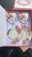 H&M Home Espresso Cup & Saucer Set of  2 limited edition  Xmas Stocking filler