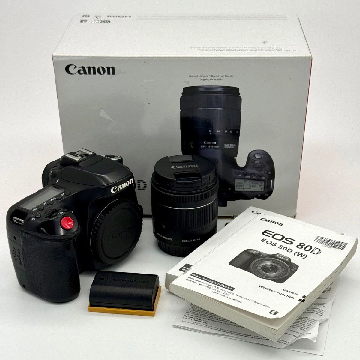 Preços baixos em Câmeras digitais Canon EOS 80D | eBay
