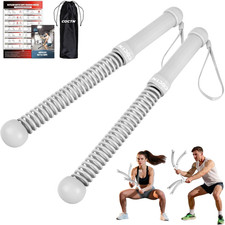 Weighted Ropeless Battle Ropes, Heavy Duty Portable Cordless Battle Ropes for Ho