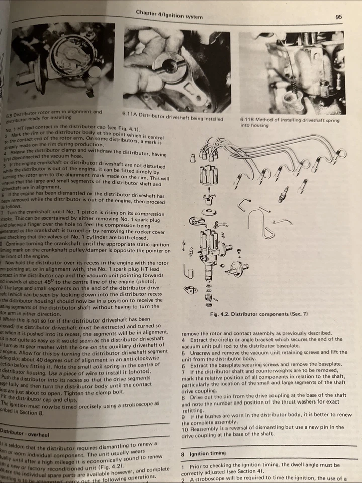 Manual Haynes Mercedes 230 250 280 6 cilindros Sedán Roadster 1968-1972 cupé 1987 Foto 3 de 4