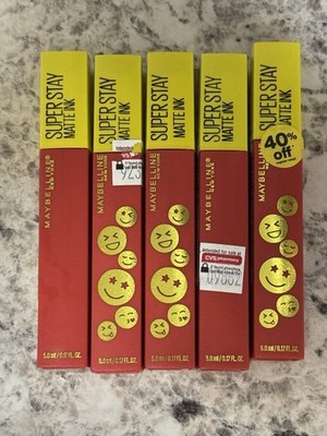 3x Maybelline Super Stay Matte Ink Liquid Lipstick 440 Pleasure Seeker 3 Only