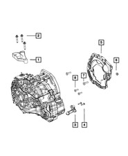 Genuine Mopar Transmission Adapter 52104808AD