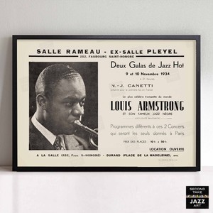 Louis Armstrong Poster | eBay