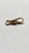 14kt gold swivel lobster claw lock.
