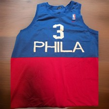 Allen Iverson 3 Jersey Philadelphia 76ers Nike PHILA Throwback 2XL 2 NIKE TEAM