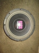 Alpine Old School BASS Sub 10  Blown AS-IS Fo...