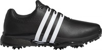 adidas Tour360 24 Mens Golf Shoes Black Sneakers 3 Stripes