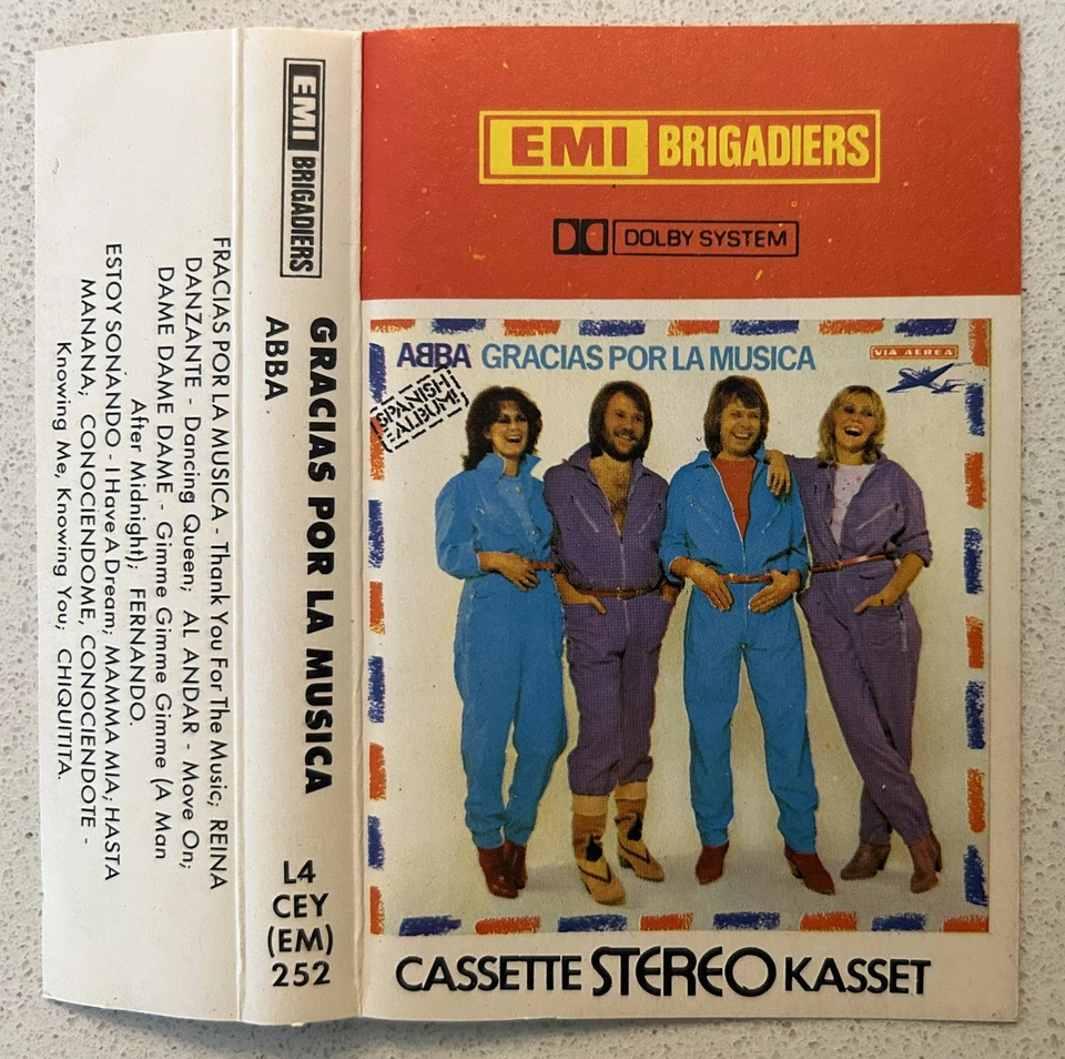ABBA Gracias Por La Musica Cassette South Africa RARE! - Image 4 of 4