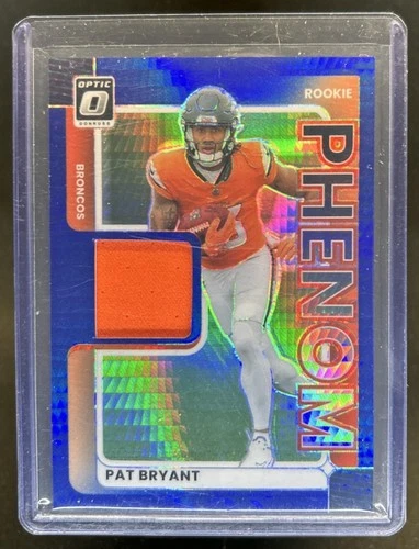 2025 Donruss Optic Pat Bryant Blue Hyper (RAW)