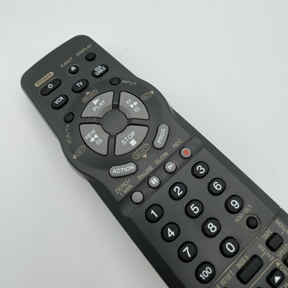 Quasar Remote Control VSQS1600 For VCR TV Tower Genuine Tested Works OEM - Image 3 of 4