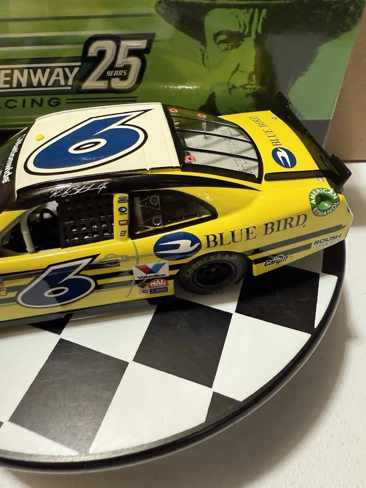 Ricky Stenhouse Jr #6 Blue Bird 1/24 2012 Nascar Diecast Foto 4 de 4