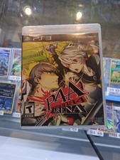 Persona 4 Arena (PlayStation 3, PS3) Atlus Fighting Game Complete with Manual