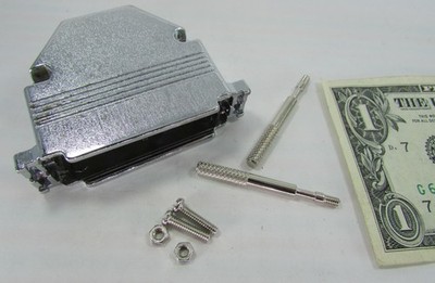 Metal DB-37 D-Sub Shells w/Hardware, Wire Cable Connector DC-37 Computer Telecom
