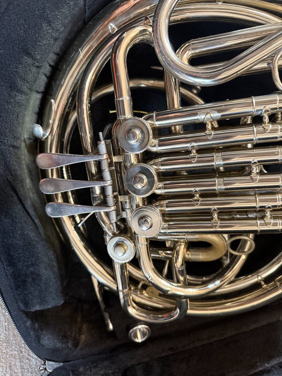 Holton H179 Silver Double French horn. Made in USA | eBay