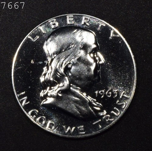 1963 Franklin Half Dollar "Proof" *Combined Shipping*