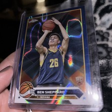 2023-24 Topps Chrome - Ben Sheppard #83 Blue Lava Refractor /149 (RC)