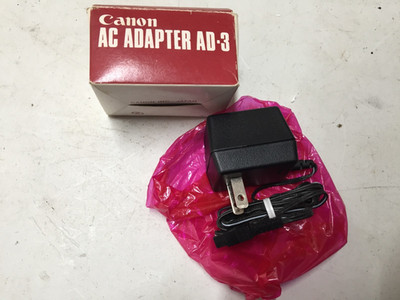 NEW Canon Palmtronic AC Adapter AD-3 120V OEM