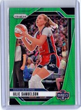 2024 Panini Prizm WNBA #82 Karlie Samuelson Green Prizms