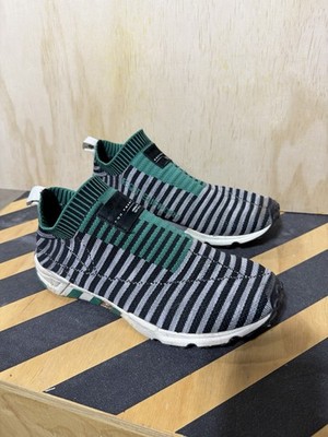Adidas EQT Support Sock Primeknit Shoes Green Black Slip On Mens Size 10